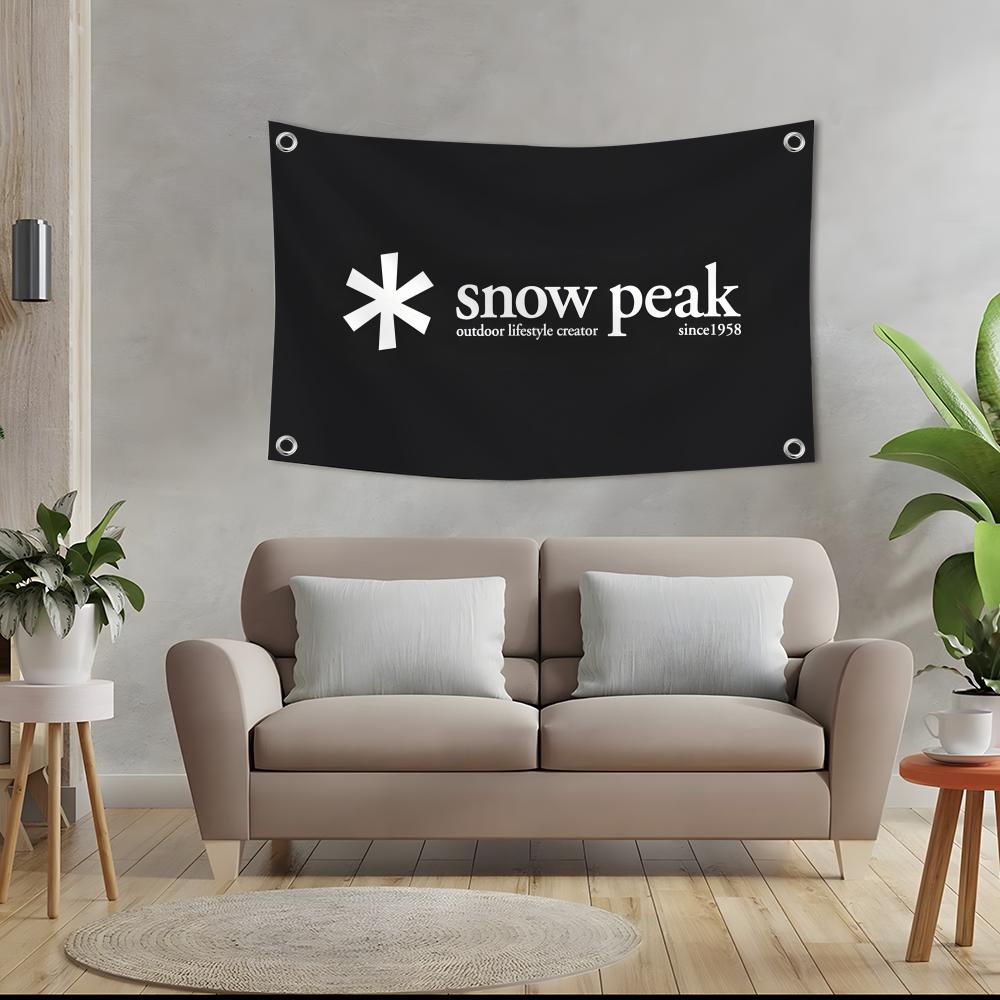 ธงแบรนด์สโนว์ พี-พีค ธงแบบกำหน - Outdoor Camping Brand บทวิจารณ์และราคา