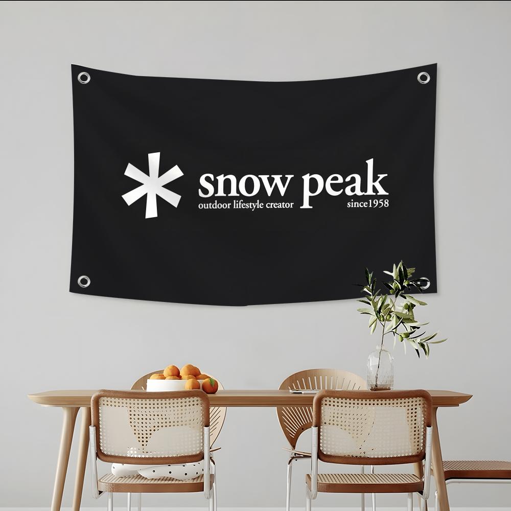 ธงแบรนด์สโนว์ พี-พีค ธงแบบกำหน - Outdoor Camping Brand บทวิจารณ์และราคา