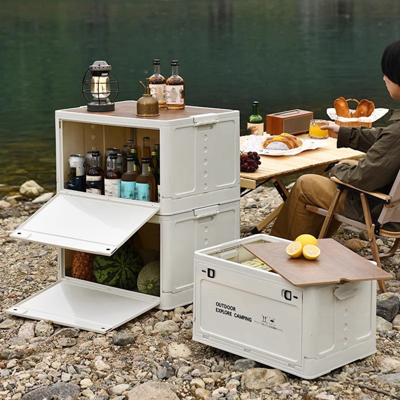 กล่องเก็บของพับได้สำหรับตั้งแค - Outdoor Camping Folding Table บทวิจารณ์และราคา