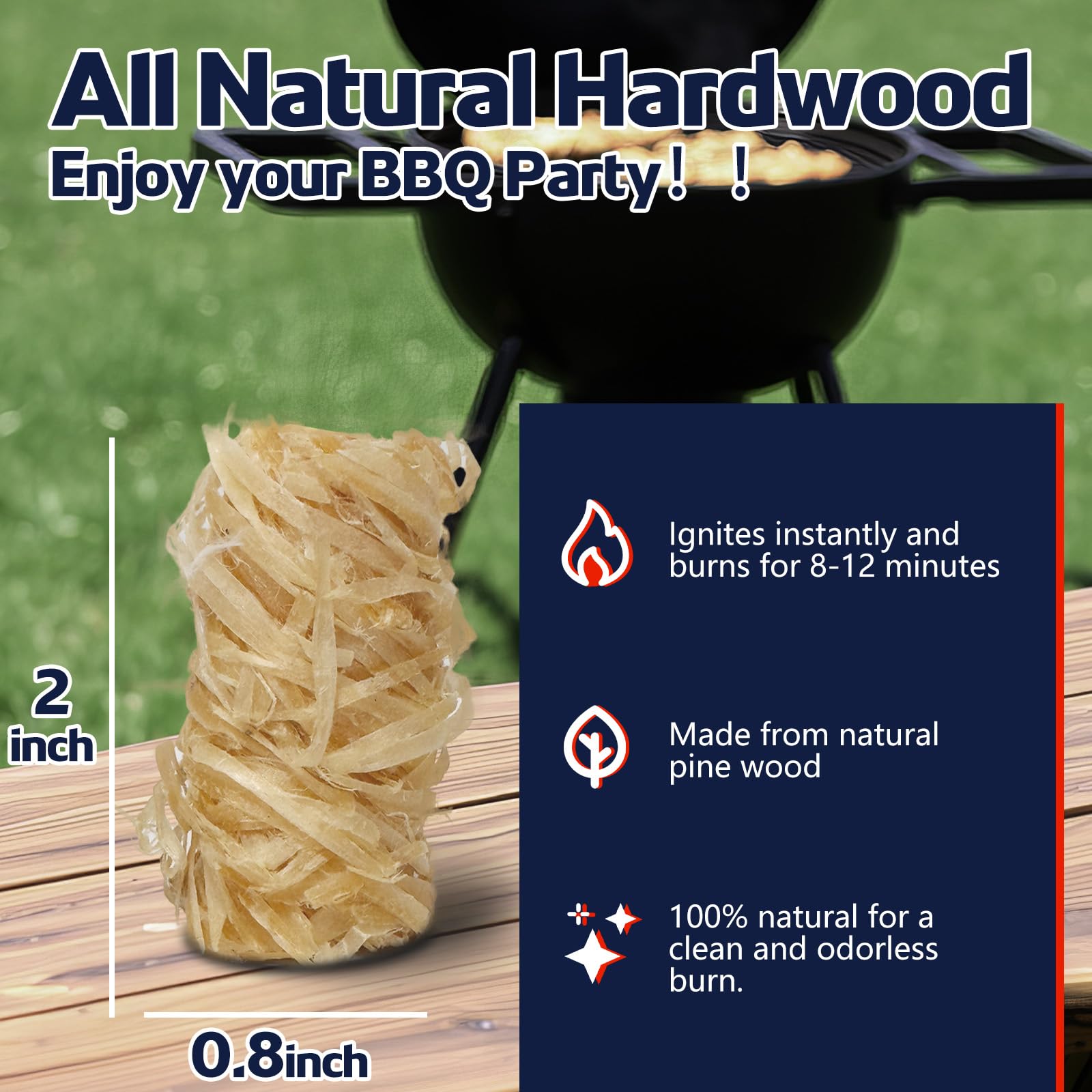 แผ่นไม้แว็กซ์ธรรมชาติกันน้ำจุด - Outdoor Camping Fireplace บทวิจารณ์และราคา