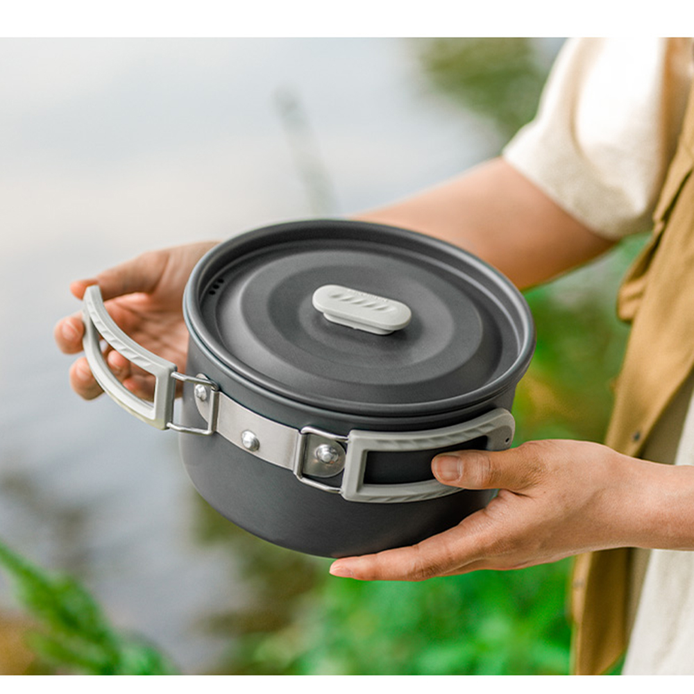 Naturehike ชุดหม้อกลางแจ้ง,อุป - Outdoor Camping Cooking Set บทวิจารณ์และราคา